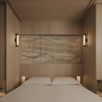 Wabi-Sabi Hotel Guest Room Furniture | Japanese Wood & Stone Design