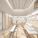 Elegant Skincare & Makeup Retail Fixture Collection